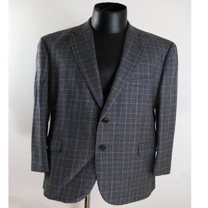 Brooks Brothers Men's Blazer Sport Coat Size 45R 100% Wool Blue